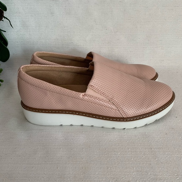Naturalizer Effie Rose Pink Faux Leather Slip On Comfort Loafers Woman’s 8.5M - Picture 6 of 12